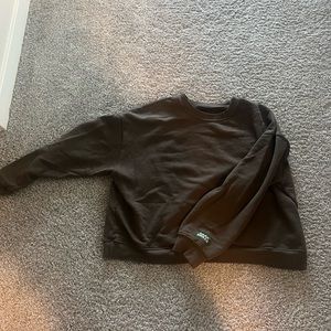 DAILY DRILLS - oversized crewneck in teddy